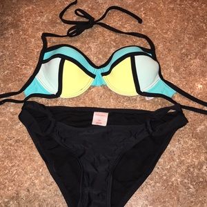 Push up swim suit from target